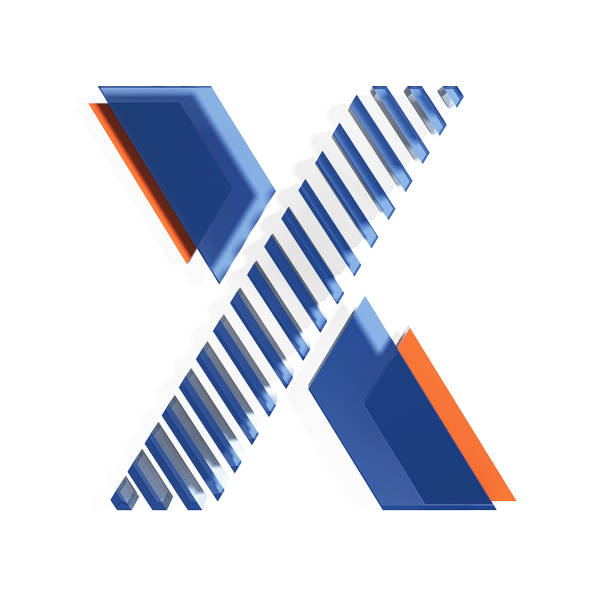 istock Brand Identity Style Font. Letter X 1141257944
