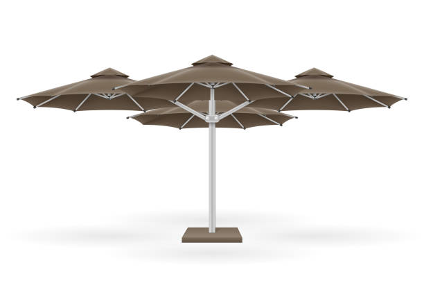 istock large sun umbrella for bars and cafes on the terrace or the beach vector illustration 1141259435