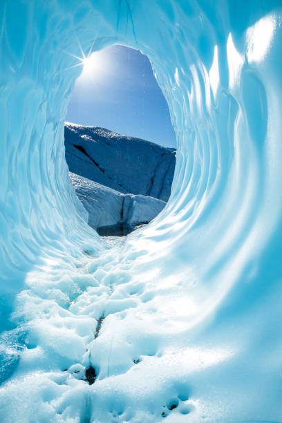 istock Ice cave on the Matanuska Glacier in the Alaskan wilderness 1141260572