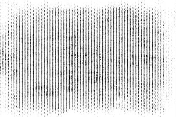 istock Halftone monochrome grunge vertical lines texture. 1141264951