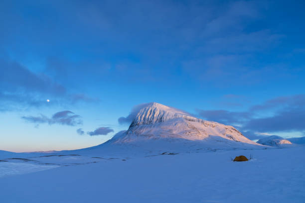 kemping polarny - winter landscape sweden snow zdjęcia i obrazy z banku zdjęć