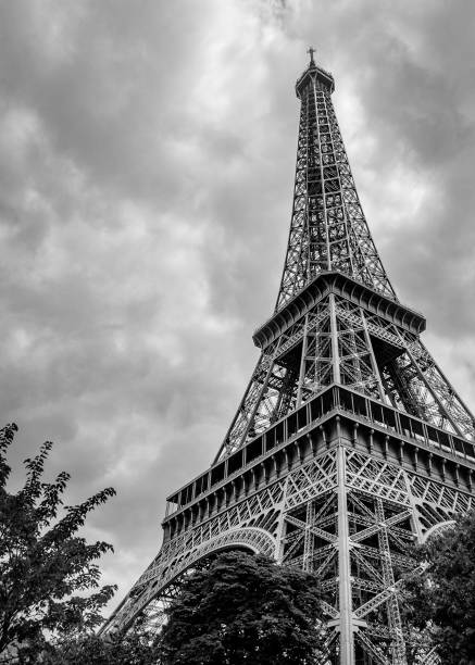 istock The Eiffel Tower in Black and White 1141267550
