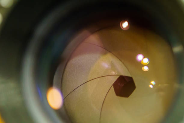 istock Macro Shot of a Camera Lens 1141267948