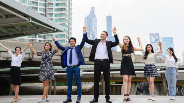 istock Business team coperate success concept 1141268000