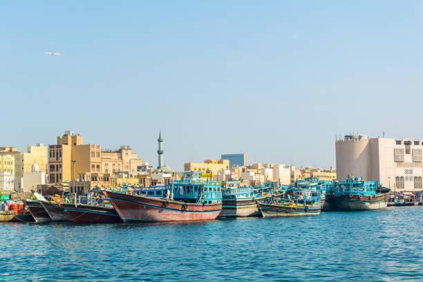istock Dhow port in Dubai, UAE 1141281682
