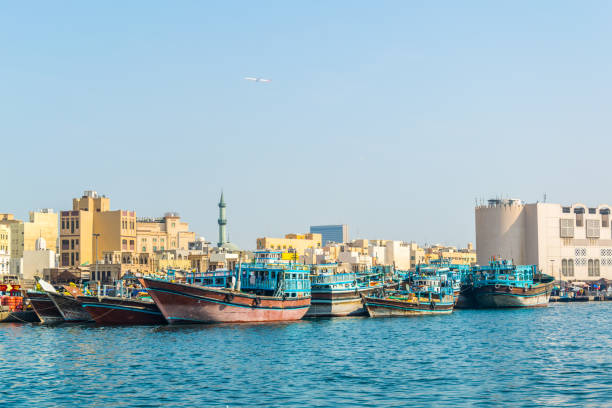 istock Dhow port in Dubai, UAE 1141281701