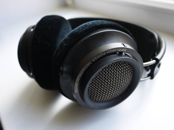 istock Professional headphones for music. 1141281819