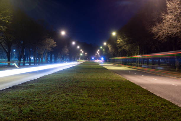istock night lights in Riga, Latvia 1141283998