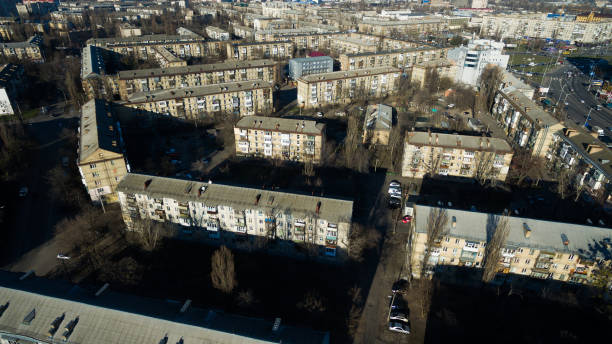 istock Photo taken on drone from a great height 1141284261