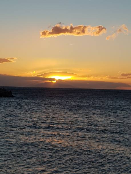 istock View on sunset in Corsica Islande with beautiful colors 1141285312