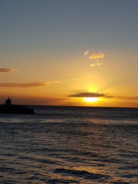 istock View on sunset in Corsica Islande with beautiful colors 1141285618
