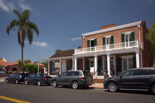 웨 일러 하우스 - house san diego california old town architecture 뉴스 사진 이미지