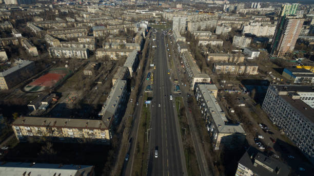 istock Photo taken on drone from a great height 1141288671