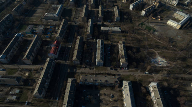 istock Photo taken on drone from a great height 1141288901