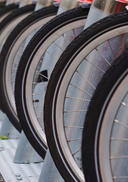 istock bicycle transportation in the street 1141290425