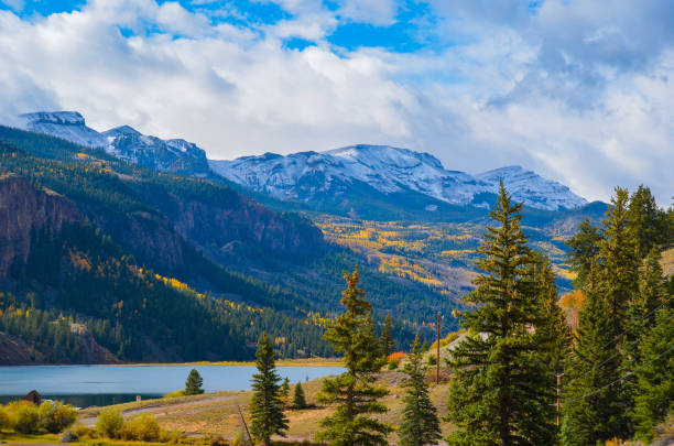 istock Autumn colors as aspen tree change in Colorado 1141292020