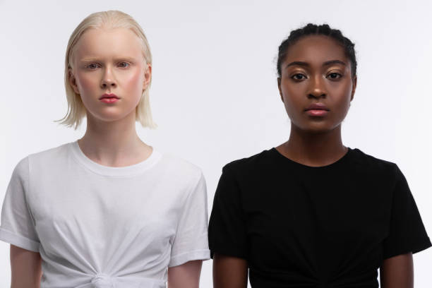 istock Equal women with different appearance standing near each other 1141294292