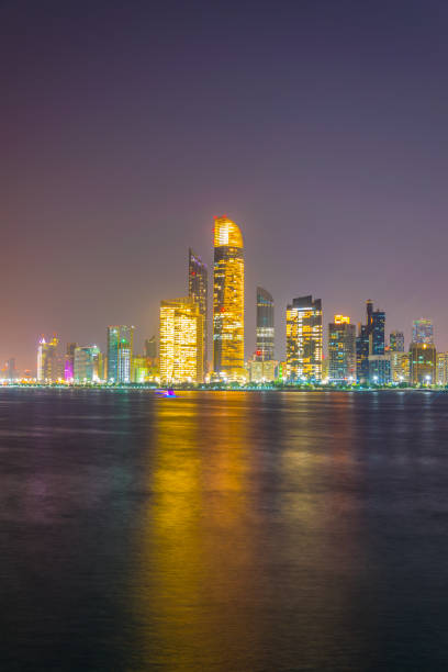 istock Skyline of Abu Dhabi during sunset 1141296006
