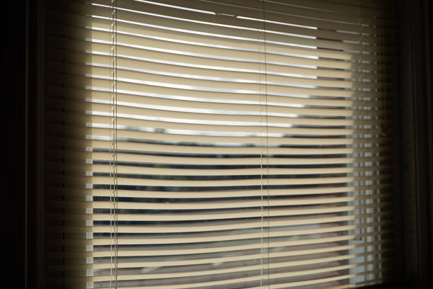 istock Closed blinds in a house 1141296023