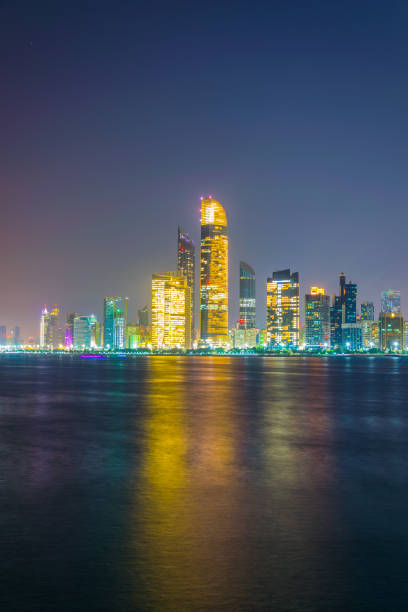 istock Skyline of Abu Dhabi during sunset 1141296118