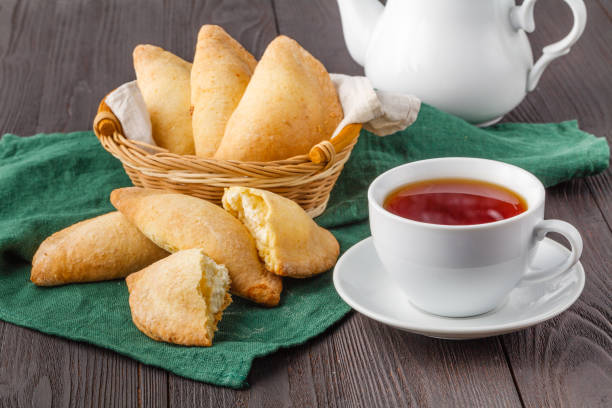 istock Traditional Russian baked pies (pirozhki). 1141299929