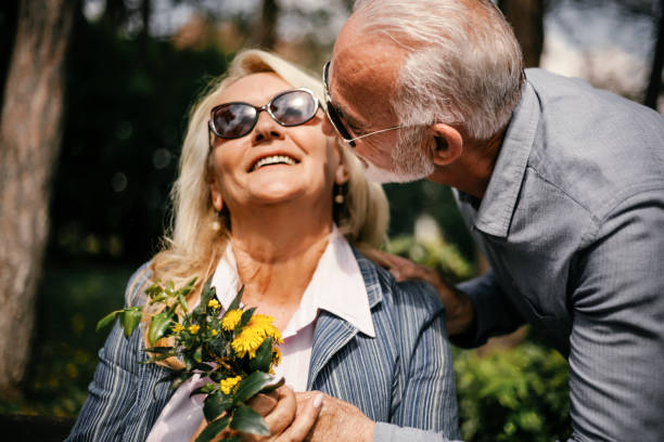 istock Senior couple in love 1141305652