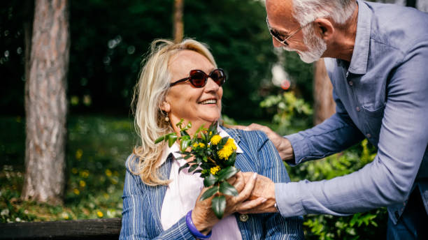 istock Senior couple in love 1141305674
