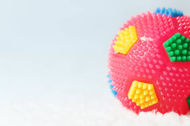 istock Children colorful ball background 1141305779