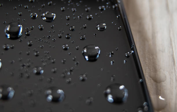 istock Back side of waterproof smartphone 1141306868