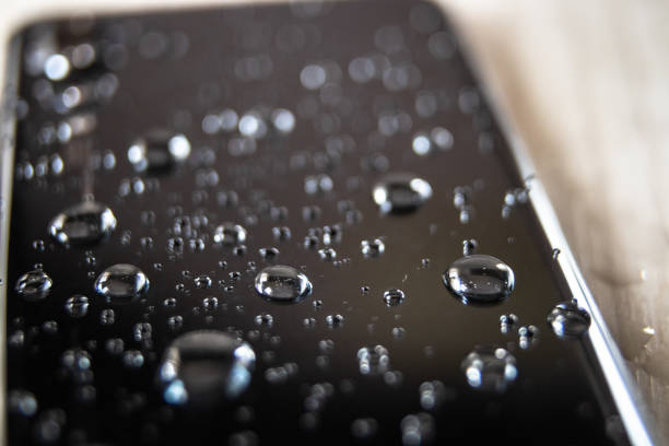 istock Back side of waterproof smartphone 1141306879