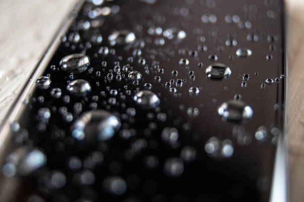 istock Back side of waterproof smartphone 1141306892