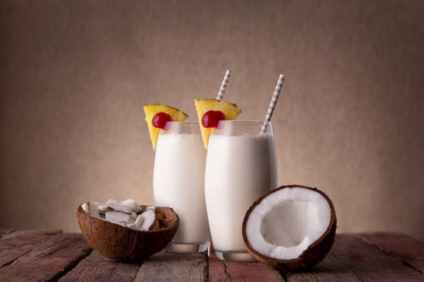 istock Icy Pina Colada Cocktails 1141307696