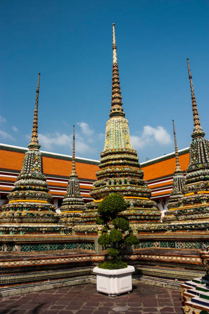 istock Pagodas in Wat Pho, Bangkok 1141307966