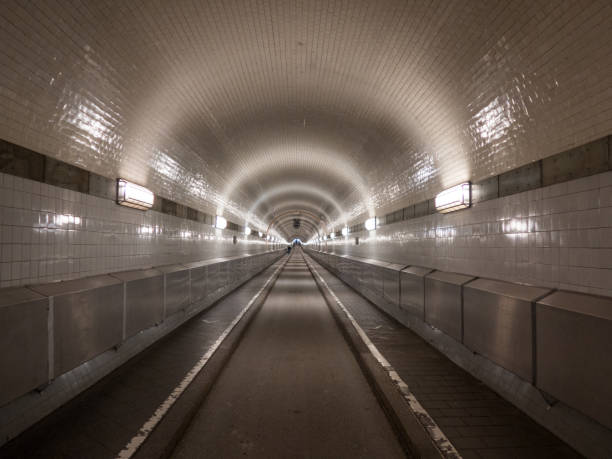 istock Elbe tunnel footpath Hamburg 1141308850