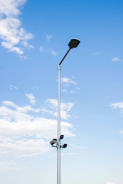 istock A camera installed on a streetlight watches traffic 1141309954