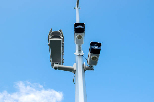 istock A camera installed on a streetlight watches traffic 1141309955