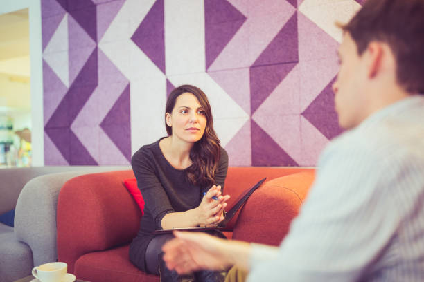 istock Pregnant female counsellor 1141316897