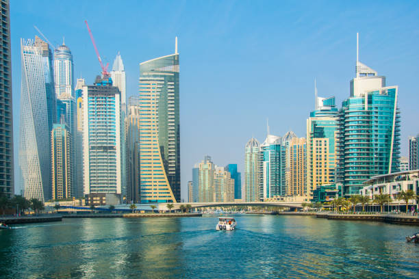 istock Waterfront of the Dubai marina, UAE 1141322706