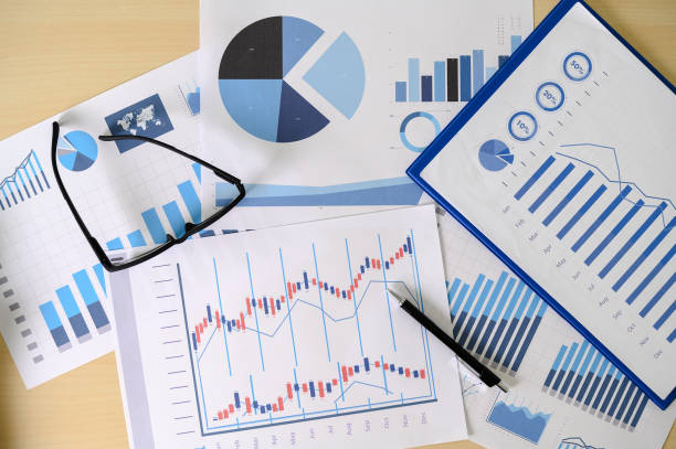 istock research documents with analytics data Brainstorm Meeting Businessman financial report 1141330046