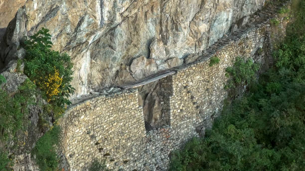 istock the amazing incan bridge at machu picchu 1141334437