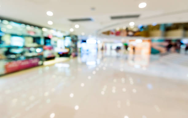 istock Defocused of modern shopping mall 1141343487