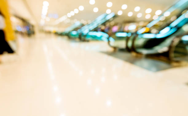 istock Defocused of modern shopping mall 1141343552