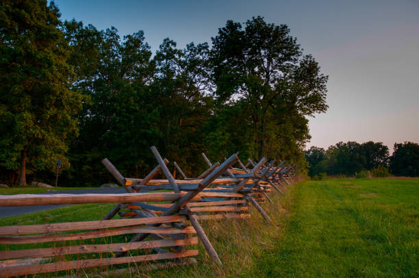 istock Sunset Along Cemetery Ridge Gettysburg 1141352390