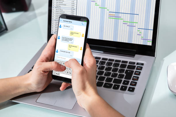 istock Human Chatting On Smart Phone 1141353535