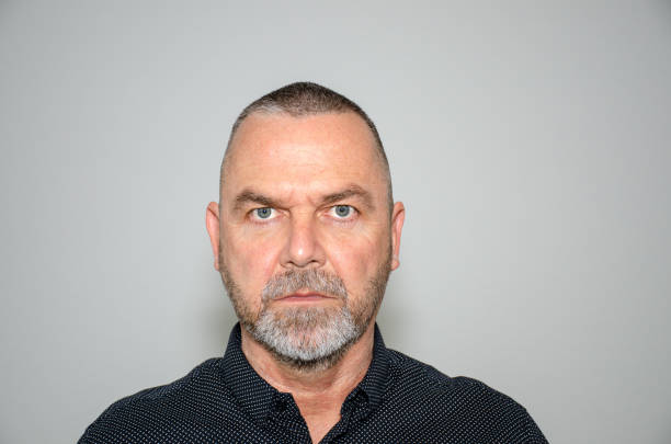 istock Intense determined man staring at the camera 1141355031