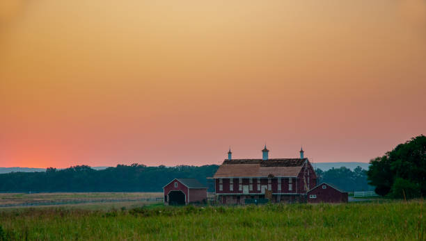 ферма кодори геттисберг - american civil war battle conflict gettysburg national military park стоковые фото и изображения