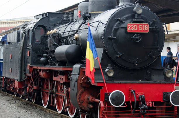 lokomotywa resita steel works model 50.378 - royal train zdjęcia i obrazy z banku zdjęć