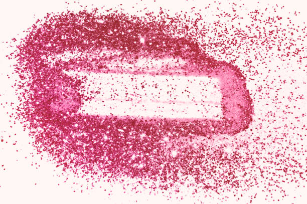 istock Abstract frame of pink glitter. Background, border for your design 1141377731