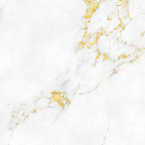 istock Marble texture background with gold highlights 1141386807