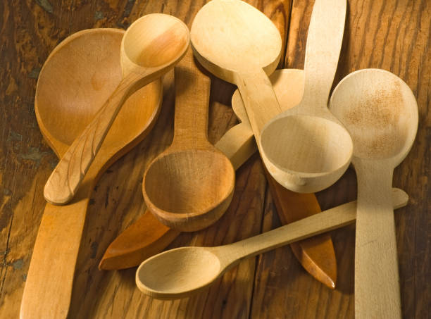 istock wooden spoons on the table 1141389418